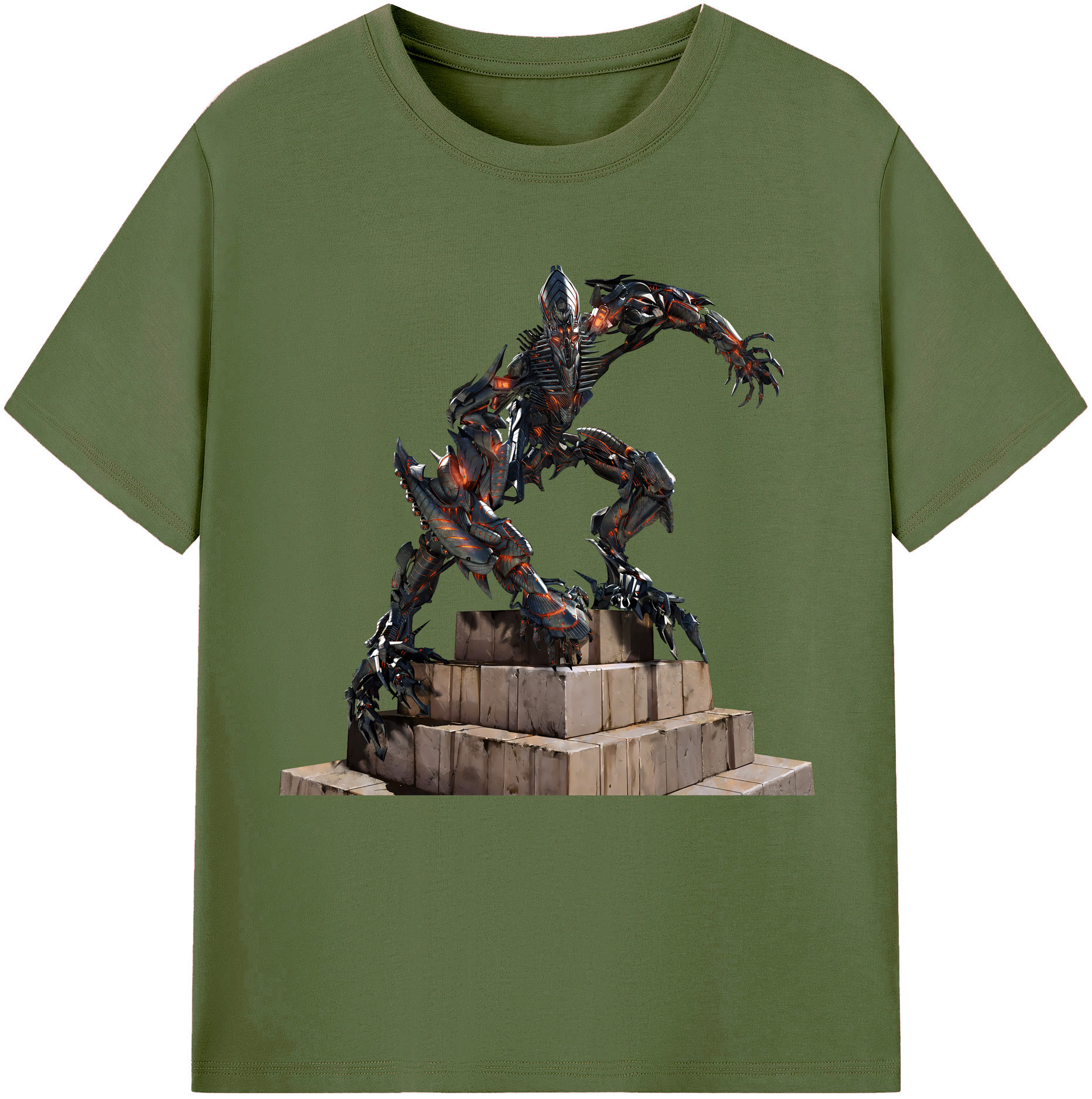 （画像用） Transformers トランスフォーマー 綿100％半袖Tシャツ（フロントプリント）